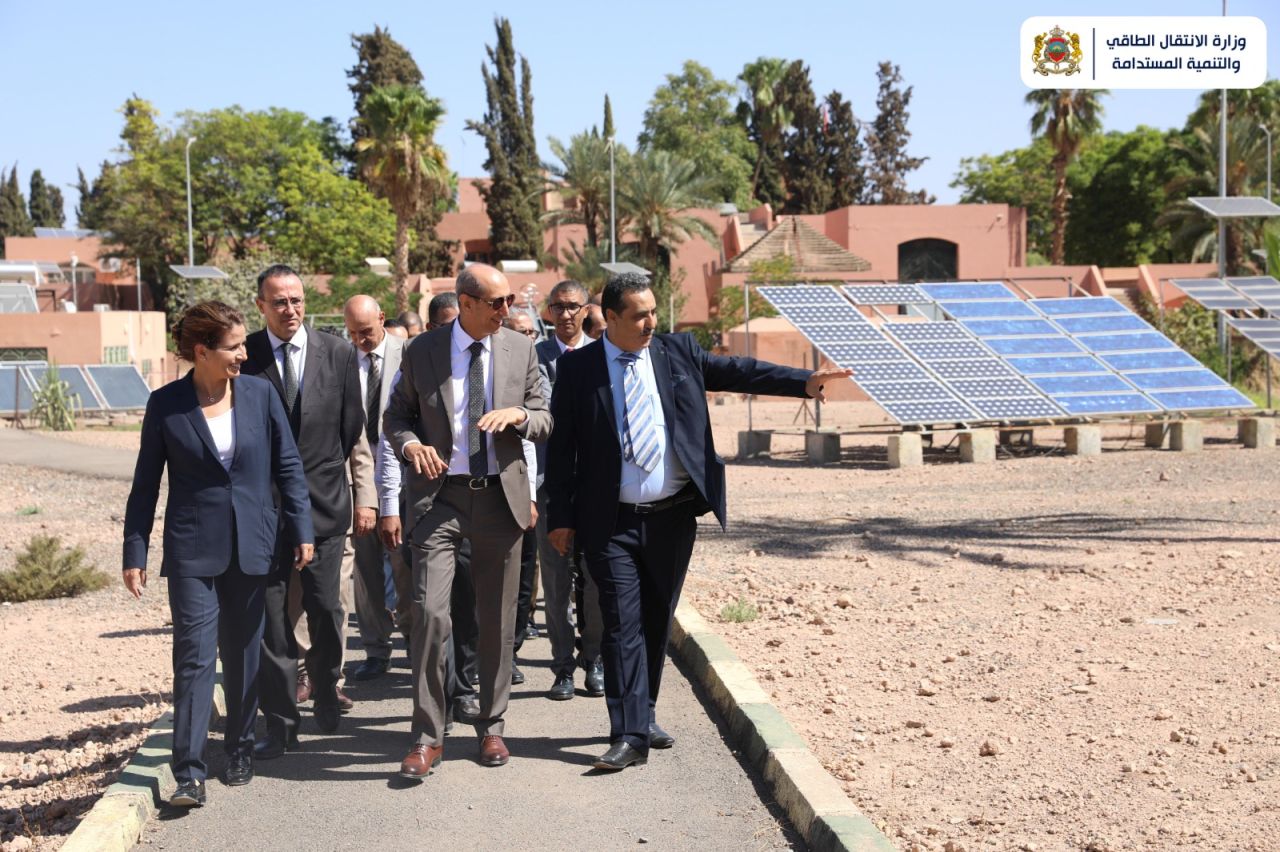 Visite Ministre MTEDD à l'AMEE