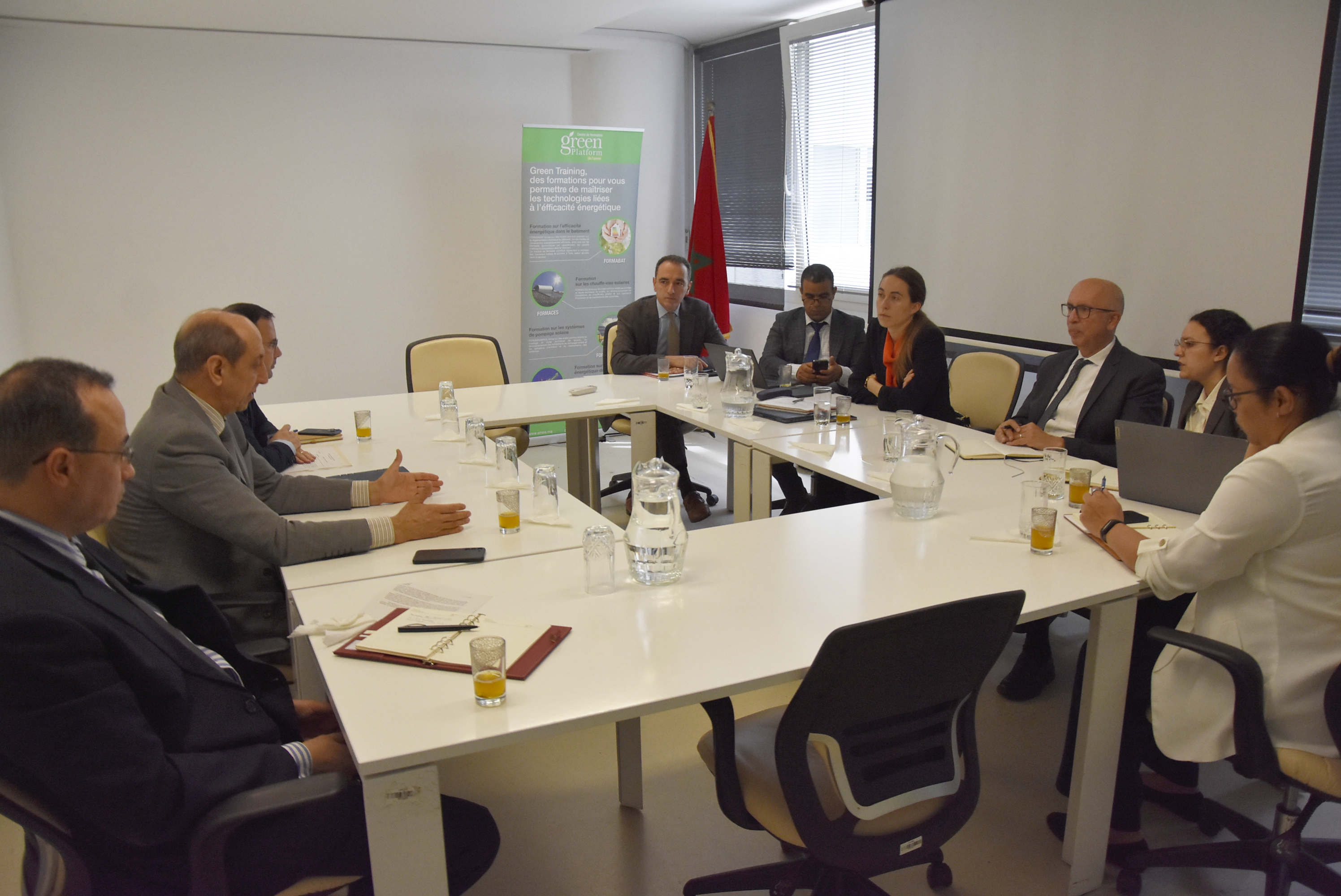 30 Mai 2024 : Une  délégation de la Banque Mondiale en visite à l'AMEE 1
