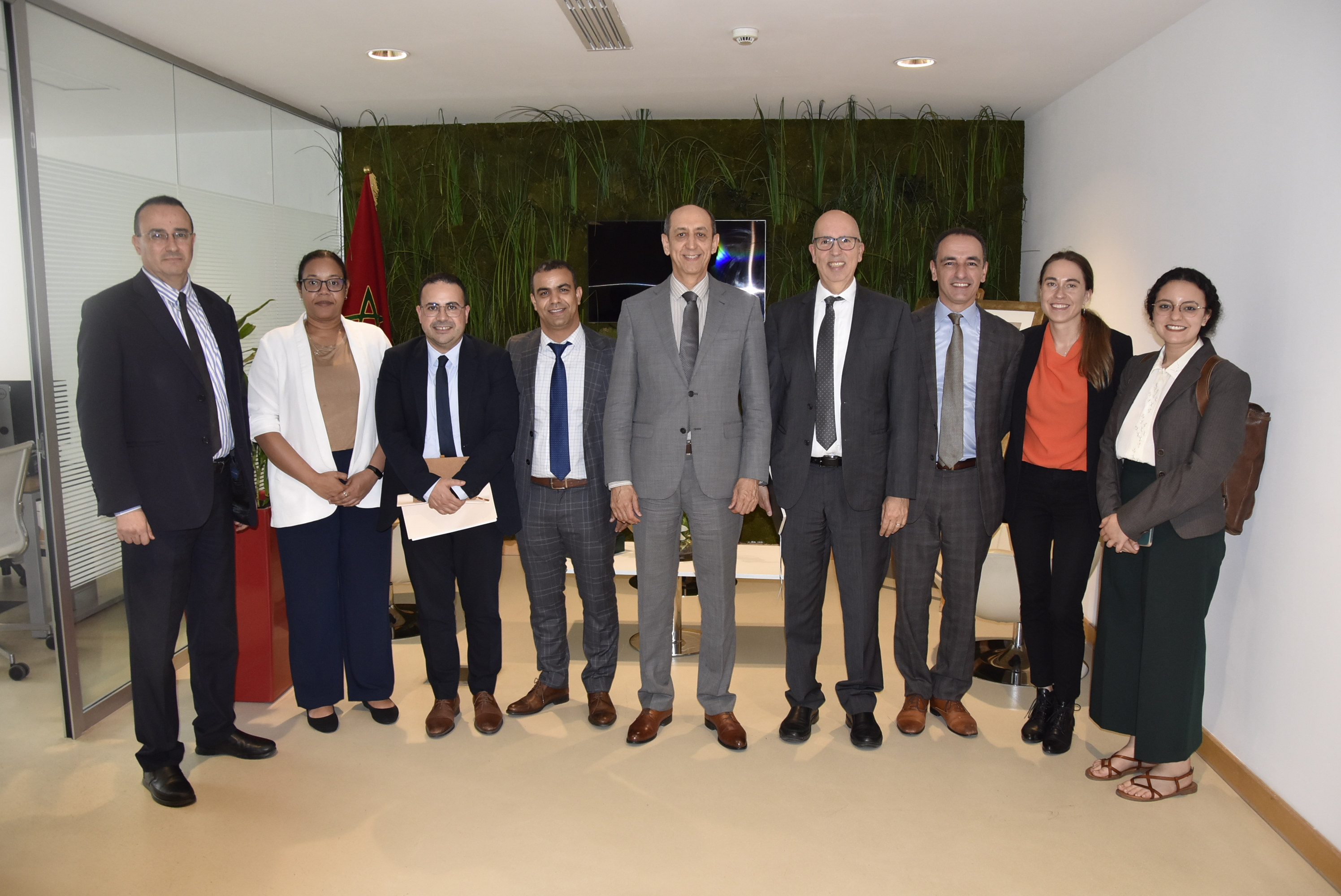 Une  délégation de la Banque Mondiale en visite à l'AMEE