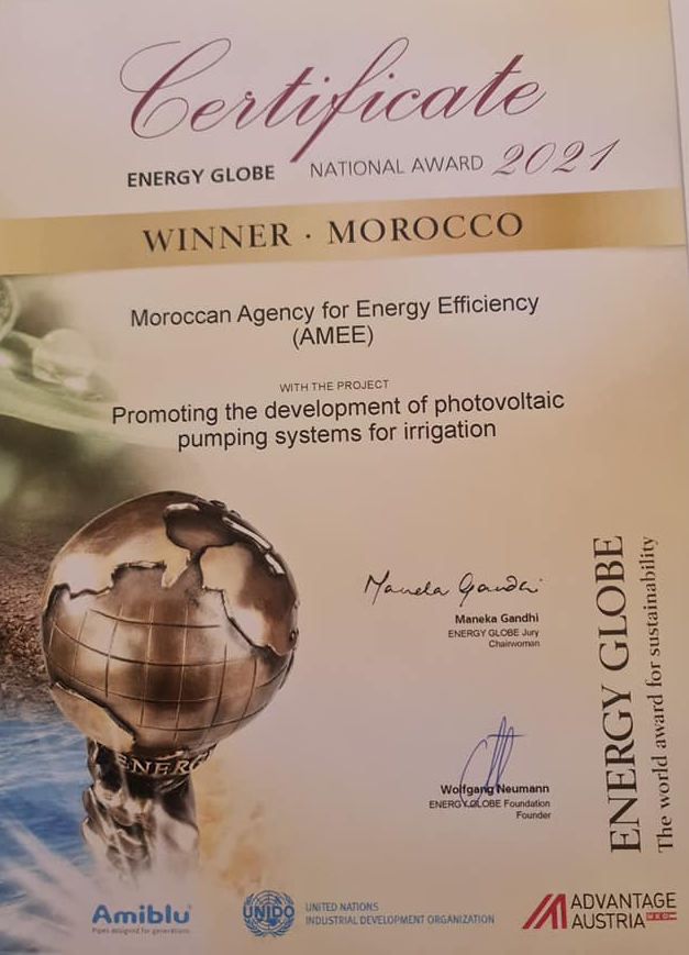 Prix energy Globe