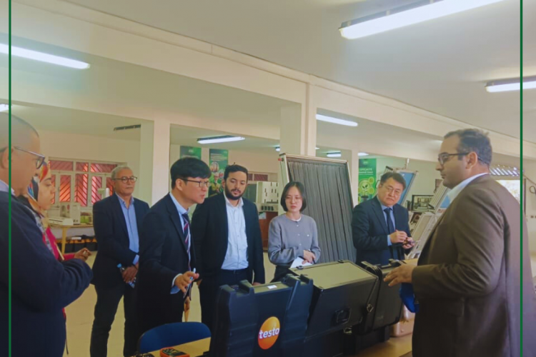 Visite d'une délégation d'experts coréennes au centre de formation de l'AMEE à Marrakech
